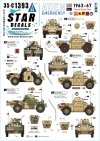 Star Decals 35-C1393 Aden Emergency 1963-67. British Ferret Mk 2 Scout Cars 1/35