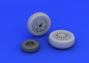 Eduard 672040 F-16CJ Block 50 wheels 1/72 (TAMIYA)