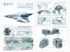 Quinta Studio QDS+32231 Tornado ECR German 3D-Printed & coloured Interior on decal paper (Italeri) (Small version) (with 3D-printed resin parts) 1/32