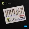 KELIK K72106 Ju-88 A-1 interior 3D decals for Revell kit 1/72