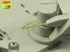 Aber 35L-187 Armament for Russian Main Battle Tank T-14 ARMATA barrel for 125 mm 2A82-1M cannon & barrel for 12,7 mm 1/35