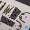 KELIK K72131 Super Etendard - interior 3D decals for Academy kit 1/72