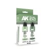 AK Interactive AK1555 DUAL EXO SET 11 – 11A GHOST GREEN & 11B REBEL GREEN