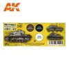 AK Interactive AK11645 3G GERMAN STANDARD COLORS 1937-1943  3x17ml