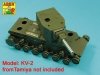 Aber 35L-324 Lufa 152,4mm M-10S do radzieckiego czołgu KW-2 1/35