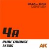 AK Interactive AK1546 DUAL EXO SET 4 – 4A PURE ORANGE & 4B FADED ORANGE
