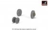 Armory Models AW72319 F-100D Super Sabre wheels w/ weighted tyres 1/72