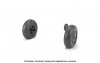 Armory Models AW32403 Hawker Hurricane wheels w/ weighted tires 1/32