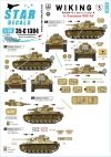 Star Decals 35-C1384 Wiking # 5. 5. SS-Wiking in Caucasus 1942-43. Pz III Ausf J short gun, Pz III Ausf J long gun and Pz III Ausf N. 1/35