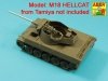 Aber 35L-325 Lufa 76mm M1A1 do działa pancernego M18 Helcat 1/35