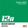 AK Interactive AK1556 DUAL EXO SET 12 – 12A ALIEN GREEN & 12B VIRIDIAN GREEN