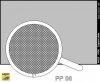 Aber PP06 Engrave plate (88 x 57mm) - pattern 06