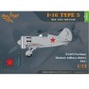 Clear Prop! CP72025 I-16 Type 5 (1938-1941) STARTER KIT 1/72