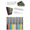 DSPIAE MKM-06 Metallic Gold Soft Tipped Marker Pen