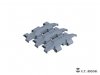 E.T. Model P35-032 WWII French SOMUA S35 Cavalry Tank Workable Track ( 3D Printed ) 1/35