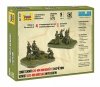 Zvezda 6147 WWII 120 mm Soviet Mortar w/ Crew 1/72