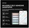 DSPIAE DSP-S01 Reusable Self-Adhesive Sandpaper Set / Zestaw samoprzylepnych papierów ściernych wielokrotnego użytku