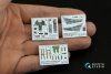 Quinta Studio QD48343 Sea Harrier FRS.1 3D-Printed & coloured Interior on decal paper (Kinetic) 1/48