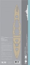 Pontos 35027WD1 HMS Warspite Wooden Deck set 1943 (1:350)