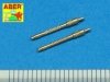 Aber A48 006 Set of 2 barrels for German 13mm aircraft machine guns MG 131 (middle type) (1:48)