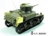 E.T. Model E35-280 U.S. M3 STUART Light Tank（Late Production) (For TAMIYA 35360) 1/35