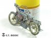 E.T. Model E35-255 WWI Peugeot 1917 750 cc 2 cyl Motorcyle (For MENG HS-005) (1:35)