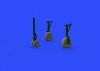 Eduard 672174 Phantom FG.1 wheels AIRFIX 1/72
