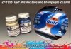 Zero Paints ZP-1058 Gulf Metallic Blue and Champagne Paint Set 2x30ml