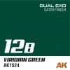 AK Interactive AK1556 DUAL EXO SET 12 – 12A ALIEN GREEN & 12B VIRIDIAN GREEN
