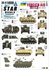 Star Decals 35-C1400 War in Ukraine # 11 Foreign Aid to Ukraine 2022-23. M113A2/A3, M113G3, M113AS4 1/35