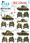 Star Decals 35-C1078 M4A3 Gun Tank and Flame Tank 1/35