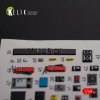 KELIK K48091 CH-46E Cargo compartment interior 3D decals for Academy kit 1/48