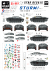Star Decals 35-997 STURM 3 StuG III Ausf B 1/35
