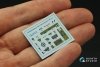 Quinta Studio QD48330 F6F-3 Hellcat 3D-Printed & coloured Interior on decal paper (Eduard) 1/48