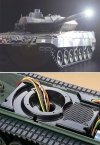 Tamiya 56020 R/C Leopard 2 A6 Main Battle Tank Full-Option Kit 1/16