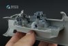 Quinta Studio QDS+32229 Tornado IDS German 3D-Printed & coloured Interior on decal paper (Italeri) (Small version) (with 3D-printed resin parts) 1/32