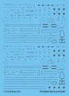 Techmod 48125 F-16 C/D Stencils 1/48