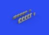 Eduard 648618 Il-2 exhaust stacks ZVEZDA 1/48