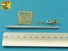 Aber 35L-045N German 75mm Barrel for Pak40 - middle model 1/35