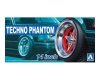 Aoshima 05324 Felgi + Opony Techno - Phantom 14 1/24