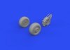 Eduard 648780 Su-25 wheels ZVEZDA 1/48