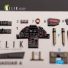 KELIK K72179 Jaguar A - interior 3D decals for HobbyBoss kit 1/72