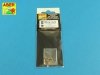 Aber 16105 Wing nuts with turned bolt x 12 pcs. 1/16