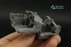 Quinta Studio QDS-35104 AH-64DI Saraf 3D-Printed & coloured Interior on decal paper (Takom) (Small version) 1/35