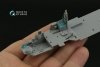 Quinta Studio QD48356 Mi-24D 3D-Printed & coloured Interior on decal paper (Trumpeter) 1/48