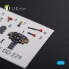 KELIK K72100 Horten Go 229 interior 3D decals for Revell kit 1/72