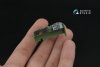 Quinta Studio QD+48569 APA-5D 3D-Printed & coloured Interior on decal paper (KittyHawk/Zimi model) (with 3D-printed resin parts) 1/48