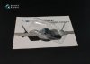 Quinta Studio QC72003 SU-57 vacuformed clear canopy 2 pcs (for 7319 Zvezda kits) 1/72