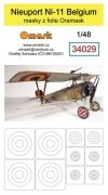 Omask 34029 Nieuport Ni-11 Belgium 1/48