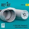 RESKIT RSU32-0194 F-4 (B, C, D, N) Phantom II exhaust nozzles for Tamiya kit (3d Printed) 1/32